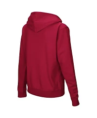 Women's Cardinal Iowa State Cyclones Loud and Proud Pullover Hoodie