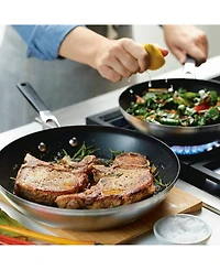 KitchenAid Stainless Steel 2 Piece Nonstick Induction Frying Pan Set