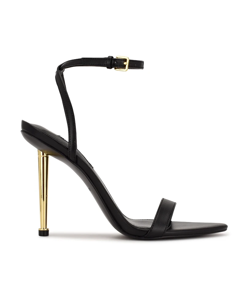 Nine West Women's Reina Ankle Strap Stiletto Sandals