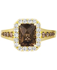 Le Vian Cinnamon Citrine (1-1/3 ct. t.w.) & Diamond (1/2 ct. t.w.) Ring in 14k Rose Gold (Also in Amethyst, Blue Topaz, Peridot & Smoky Quartz)