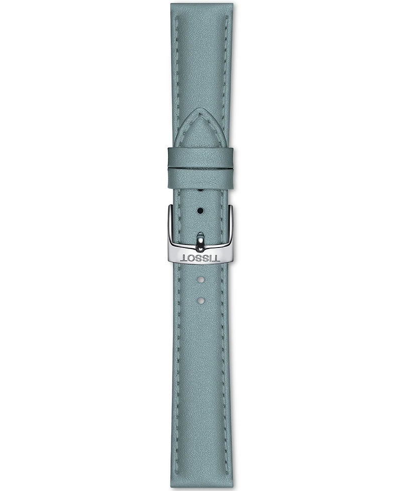 Tissot Women's Carson Premium Lady Moonphase Blue Leather Strap Watch 32mm