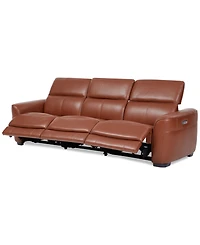 Lexanna -Pc. Leather Sofa with Power Motion Recliners