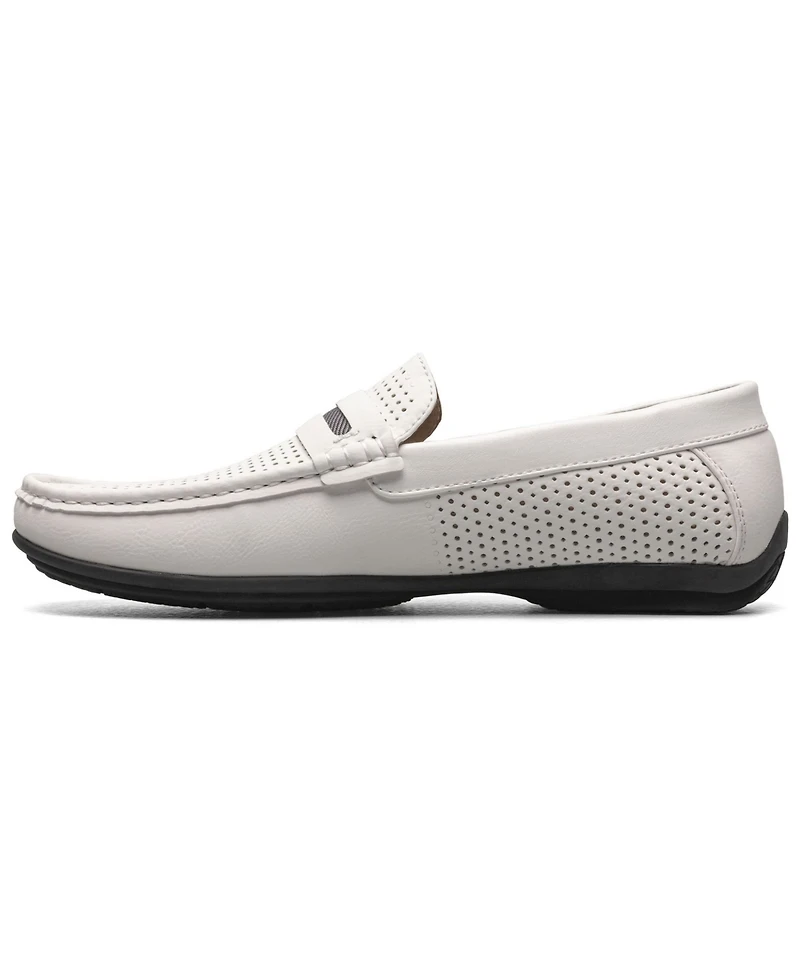Men's Corby Moccasin Toe Saddle Slip-on Loafer