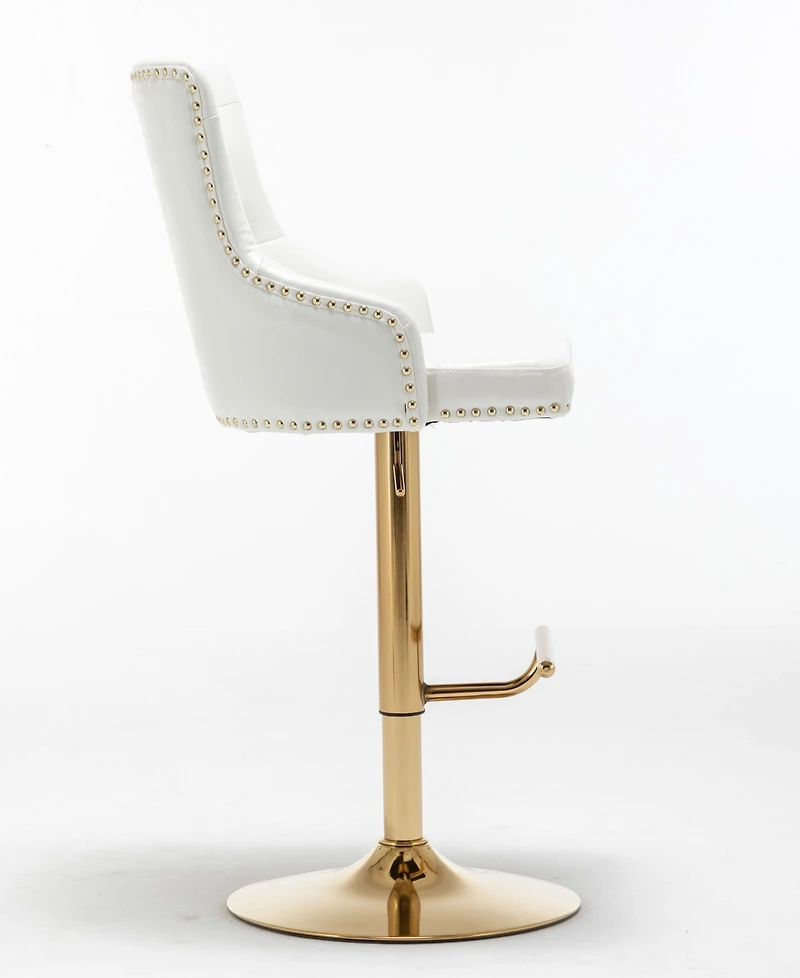 Brightcast Tufted Bar Stools