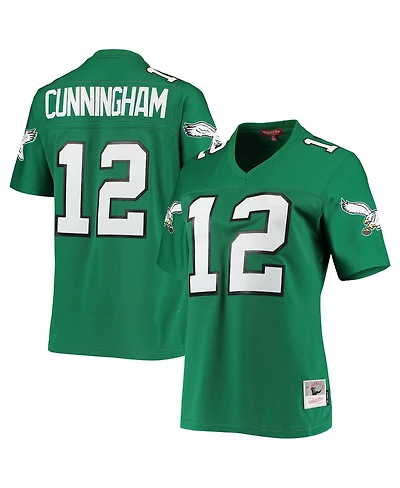 Women's Randall Cunningham Kelly Green Philadelphia Eagles 1990 Legacy Replica Jersey