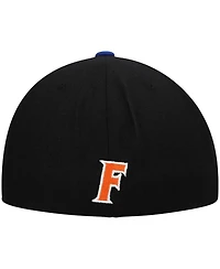 Men's Black and Royal Florida Gators Team Color Two-Tone Fitted Hat