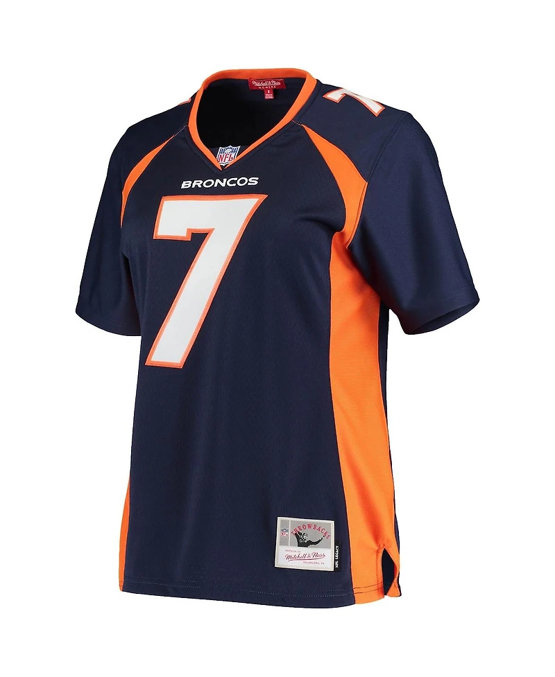 Women's John Elway Navy Denver Broncos Legacy Replica Team Jersey