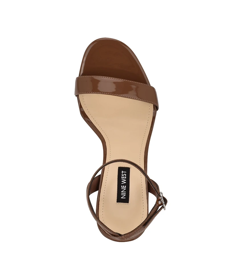 Nine West Women's Loola Ankle Strap High Stiletto Sandals