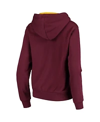 Women's Maroon Arizona State Sun Devils Loud and Proud Pullover Hoodie