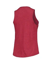 Women's Maroon, Gold Arizona State Sun Devils Team Tank Top and Pants Sleep Set