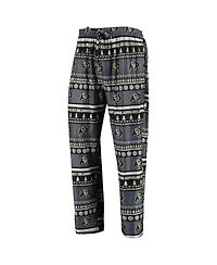 Men's Black Colorado Buffaloes Ugly Sweater Long Sleeve T-shirt and Pants Sleep Set