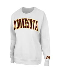 Colosseum Women's Minnesota Golden Gophers Campanile Pullover Sweatshirt