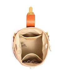 Old Trend Women's Genuine Leather Doctor Bucket Crossbody Convertible Bag