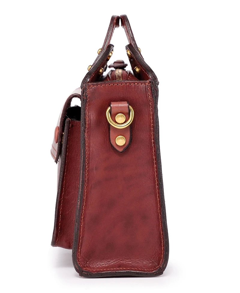 Old Trend Women's Genuine Leather Basswood Mini Tote Bag