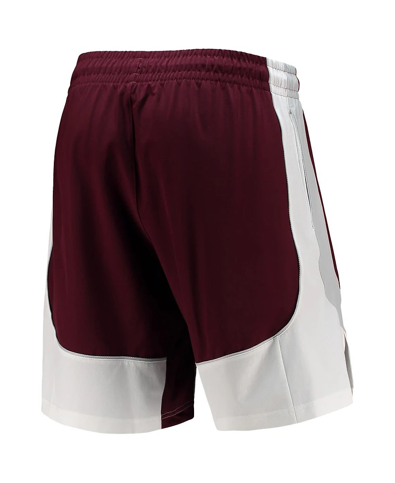 Men's Adidas Maroon Mississippi State Bulldogs Swingman Basketball Aeroready Shorts