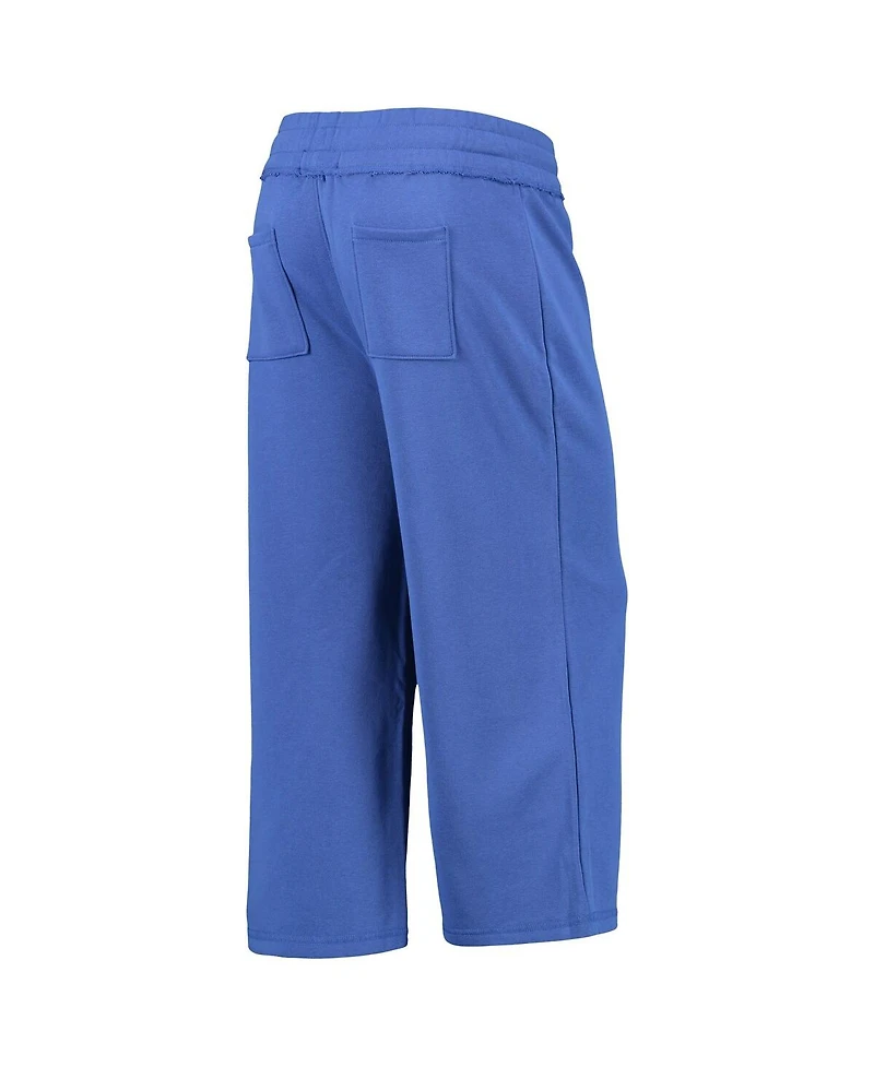 Women's Junk Food Royal New England Patriots Cropped Pants