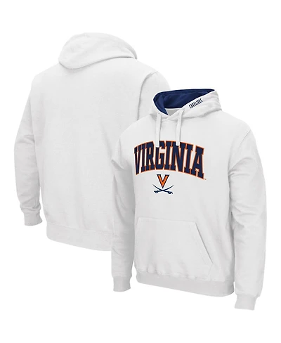 Men's Colosseum Virginia Cavaliers Arch and Logo 3.0 Pullover Hoodie