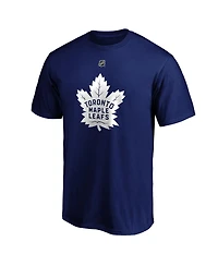Men's Fanatics Auston Matthews Blue Toronto Maple Leafs Big and Tall Name and Number T-shirt