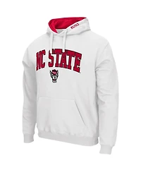Men's Colosseum Nc State Wolfpack Arch & Logo 3.0 Pullover Hoodie