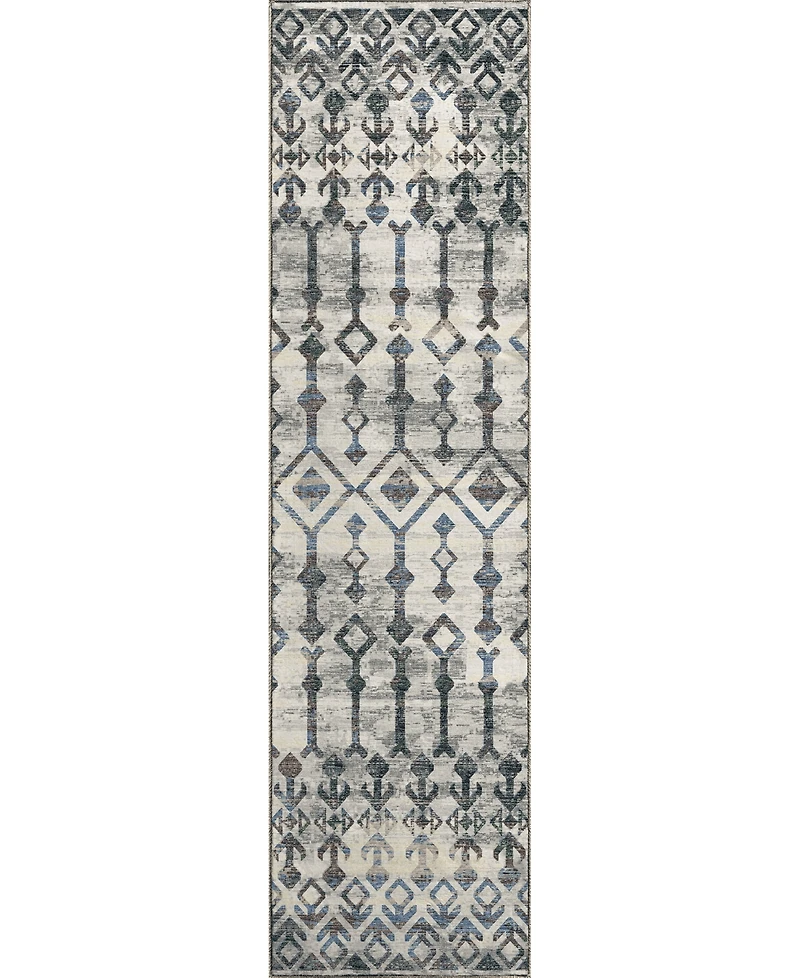 Dalyn Brisbane Washable BR8 2'3" x 7'6" Runner Area Rug