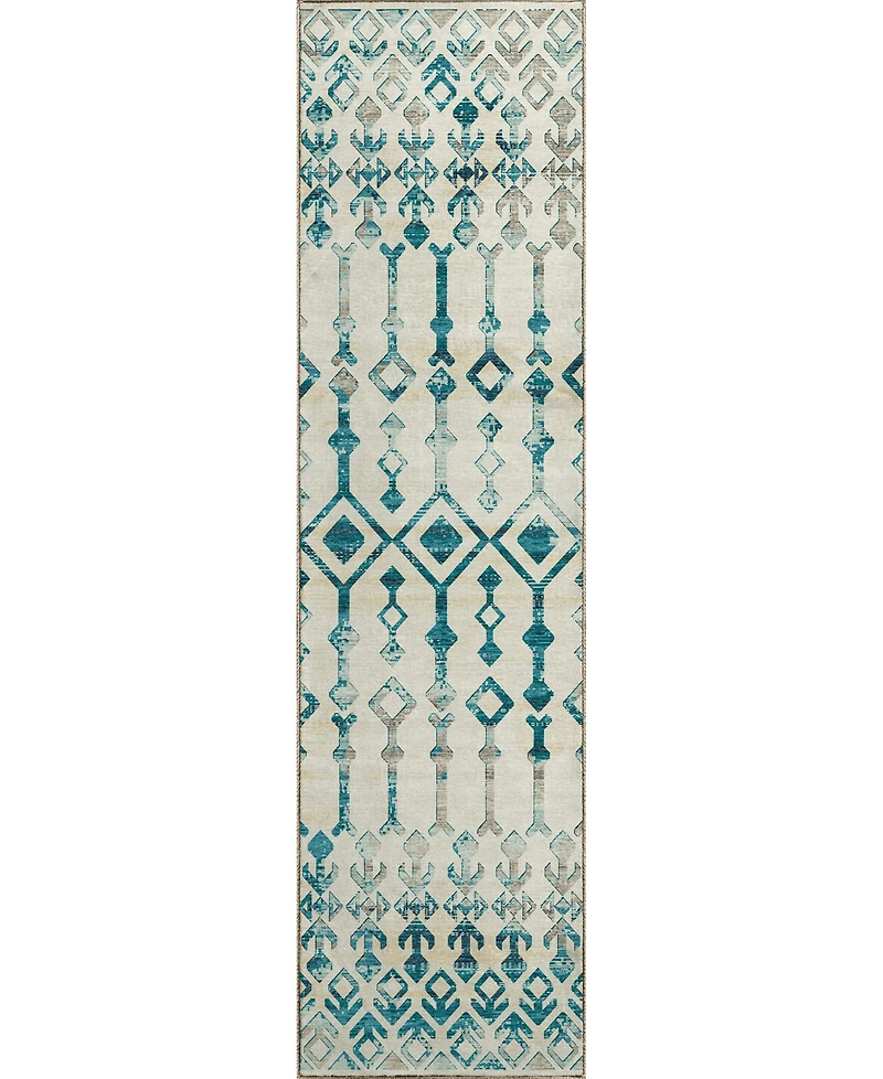 Dalyn Brisbane Washable BR8 2'3" x 7'6" Runner Area Rug