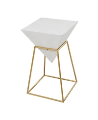 Metal Modern Accent Table