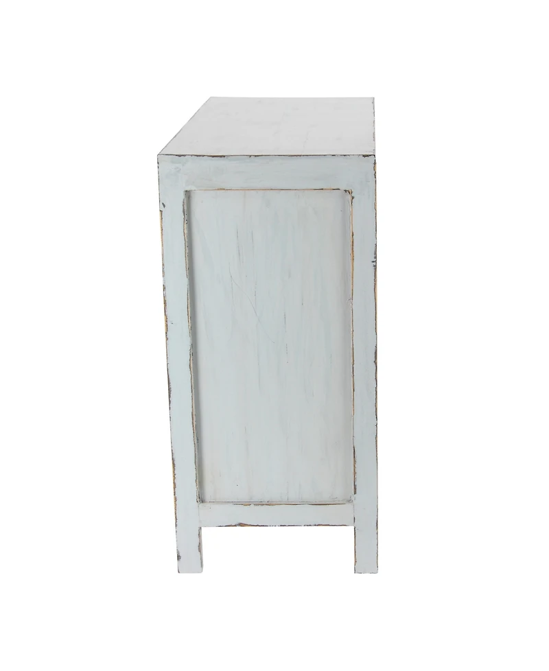 Mahogany Farmhouse Chest Drawer Cabinet