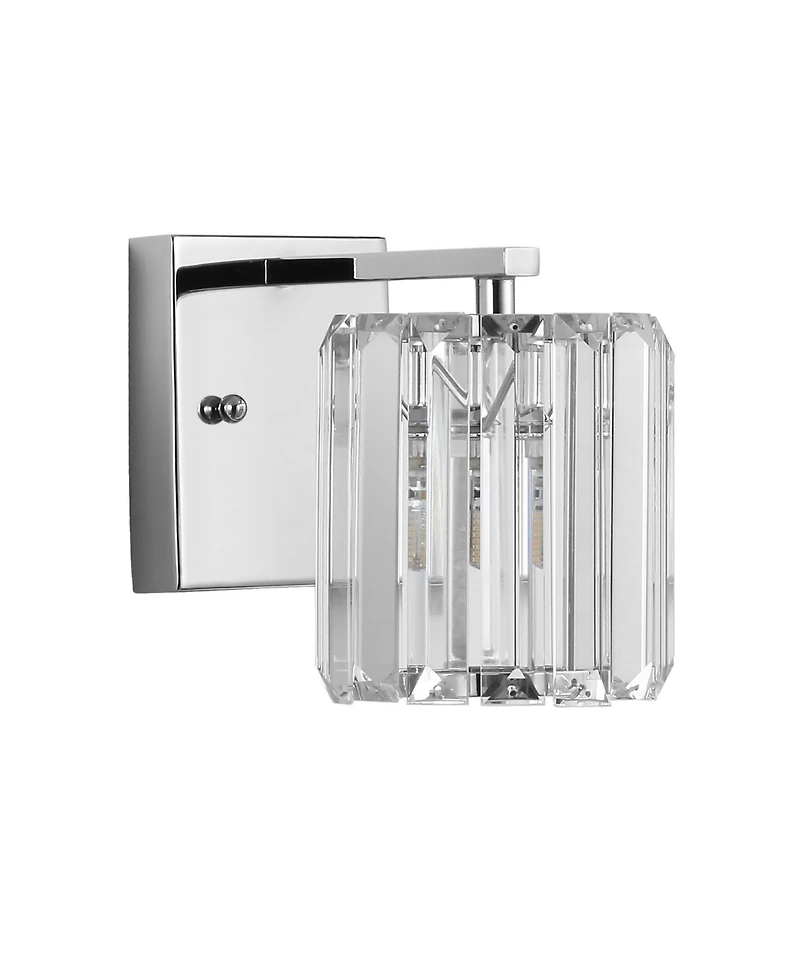 Coco Prism Vintage-like 1-Light Classic Glam Led Vanity Light