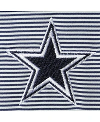 Men's Nike Golf Navy Dallas Cowboys Player Control Stripe Performance Polo Shirt
