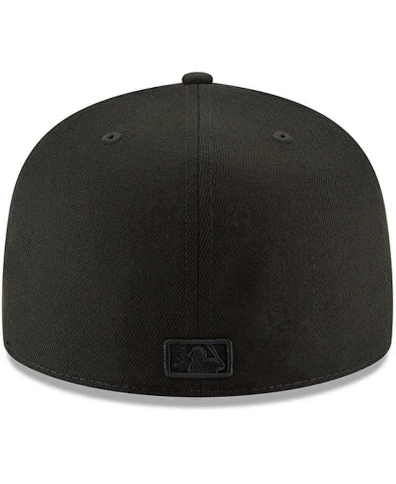 Men's New Era Black Pittsburgh Pirates Primary Logo Basic 59FIFTY Fitted Hat