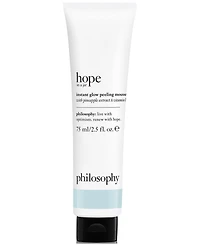 philosophy hope in a jar instant glow peeling mousse with pineapple extract & vitamin b5, 2.5-oz.