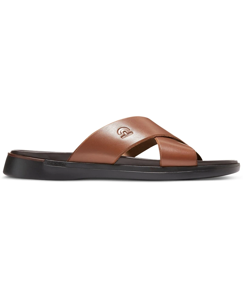 Cole Haan Men's Grand Ambition Crisscross Slide Sandal