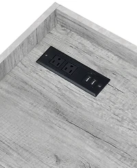 Marcona Writing Desk with Drawer and Usb Plug
