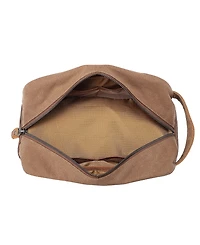 Tsd Brand Stone Creek Waxed Canvas Toiletry Bag