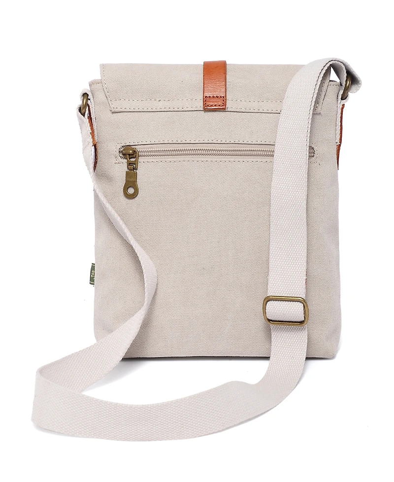 Tsd Brand Four Season Canvas Crossbody Bag