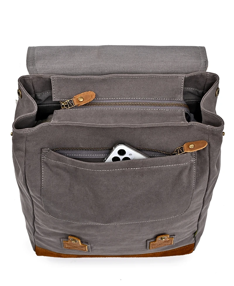 Tsd Brand Valley Oak Canvas Backpack