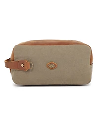 Tsd Brand Valley Oak Canvas Toiletry Bag