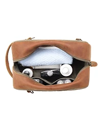 Tsd Brand Valley Oak Canvas Toiletry Bag