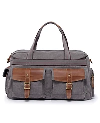 Tsd Brand Turtle Ridge Canvas Duffel Bag