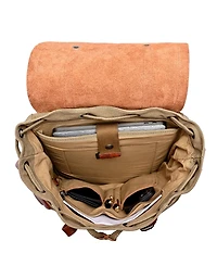 Tsd Brand Hosta Valley Canvas Backpack