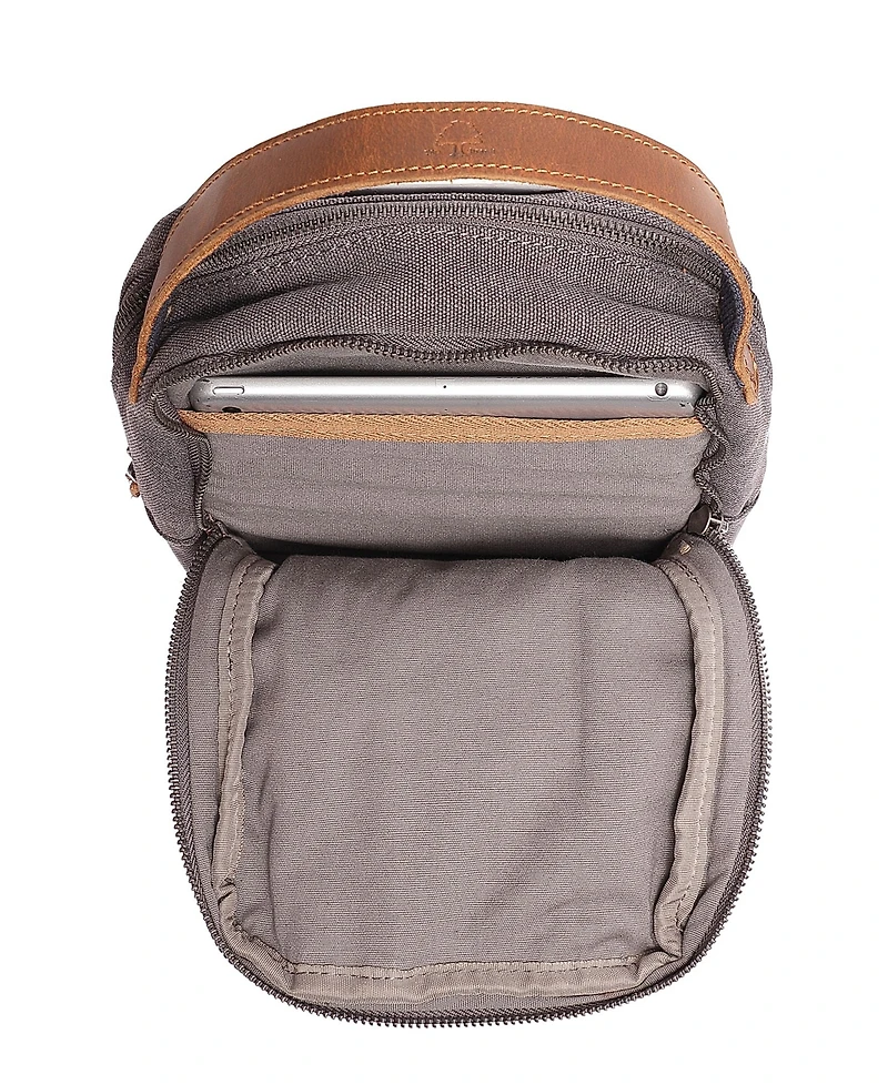 Tsd Brand Madrone Convertible Canvas Sling Bag