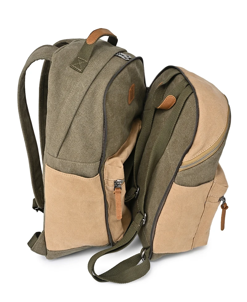 Tsd Brand Trail and Tree Double Canvas Backpack