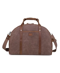 Tsd Brand Stone Creek Waxed Canvas Travel Bag