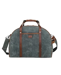 Tsd Brand Stone Creek Waxed Canvas Travel Bag