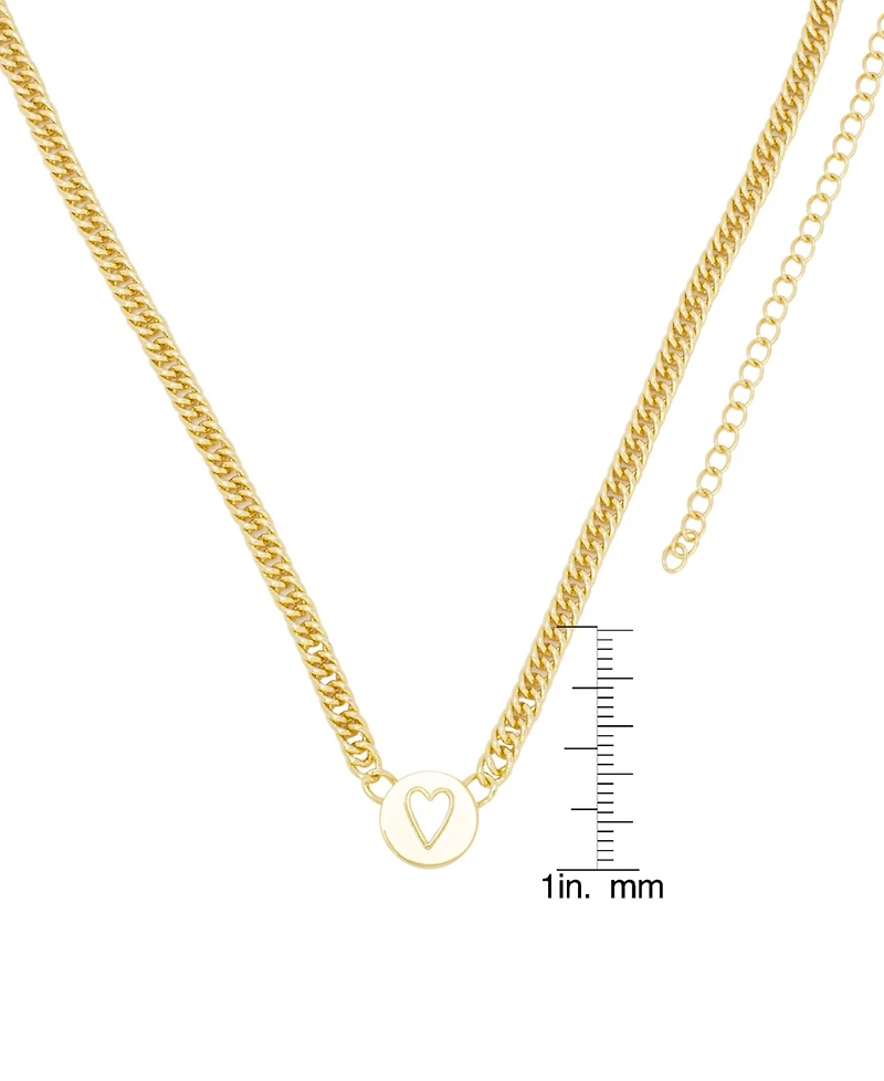Diamond Accent Heart Adjustable Necklace