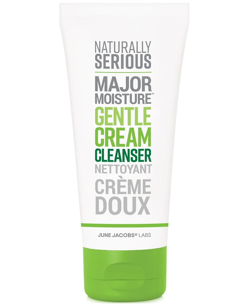 Naturally Serious Major Moisture Gentle Cream Cleanser, 4 oz.