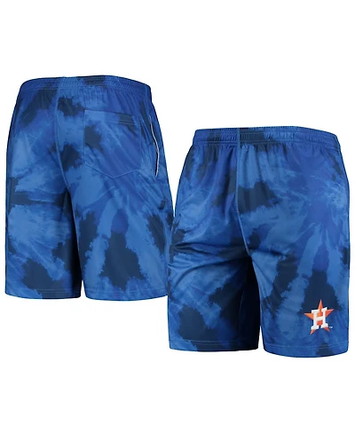 Men's Foco Navy Houston Astros Tie-Dye Training Shorts