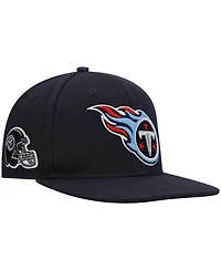 Men's Pro Standard Navy Tennessee Titans Logo Ii Snapback Hat