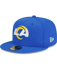 Men's New Era Royal Los Angeles Rams Patch Up 1998 Pro Bowl 59FIFTY Fitted Hat