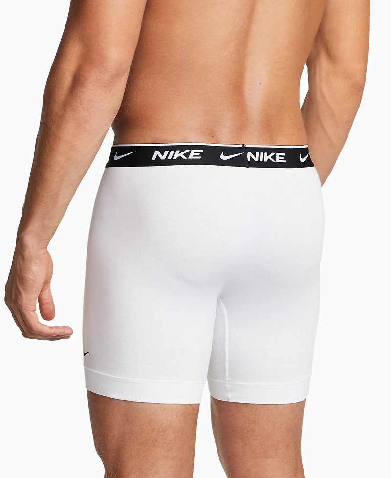 Nike Men's 3-Pack Dri-fit Essential Cotton Stretch Boxer Briefs